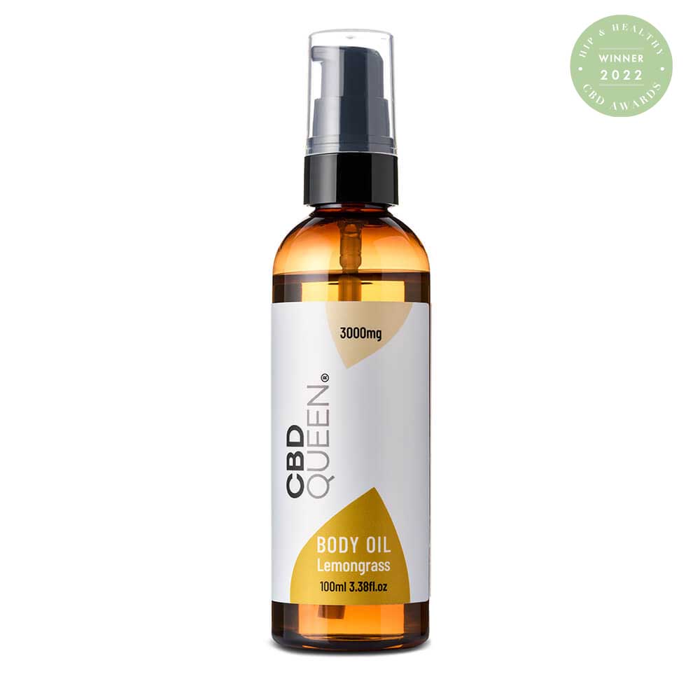 CBD Body Oil - Lemongrass